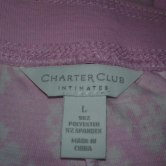 Charter Club Thermal Fleece Pants - Picture 2 of 3